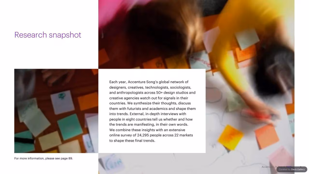 Accenture Life Trends 2025, slide 3