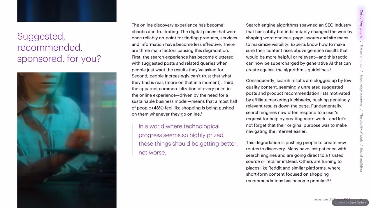 Accenture Life Trends 2025, slide 9