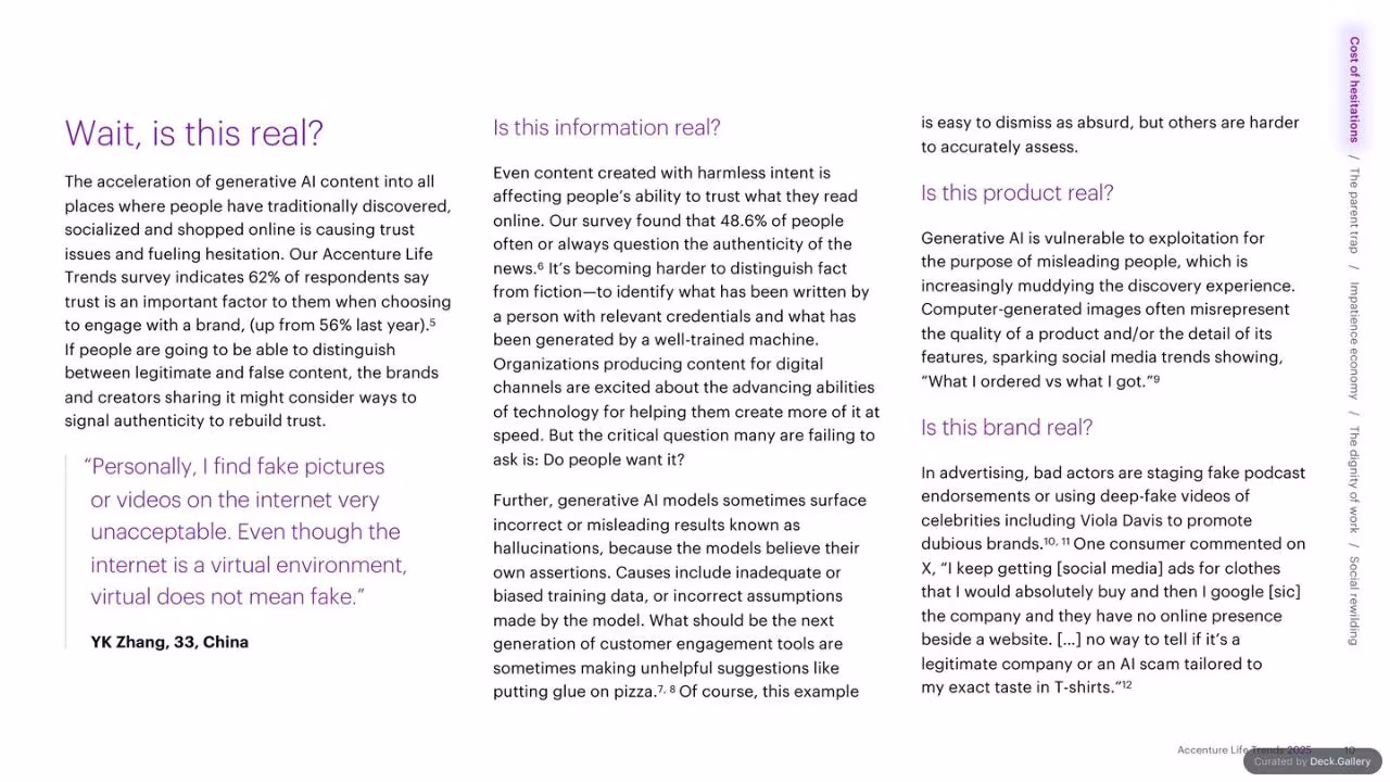 Accenture Life Trends 2025, slide 10