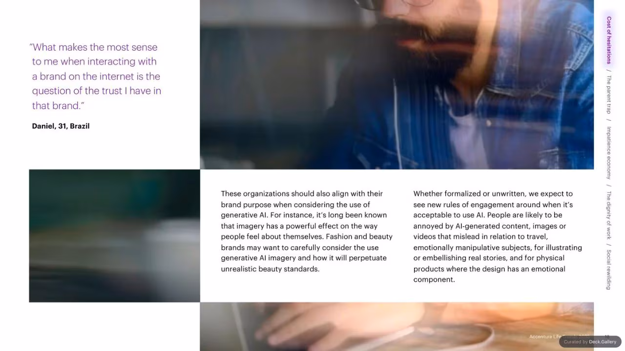 Accenture Life Trends 2025, slide 18