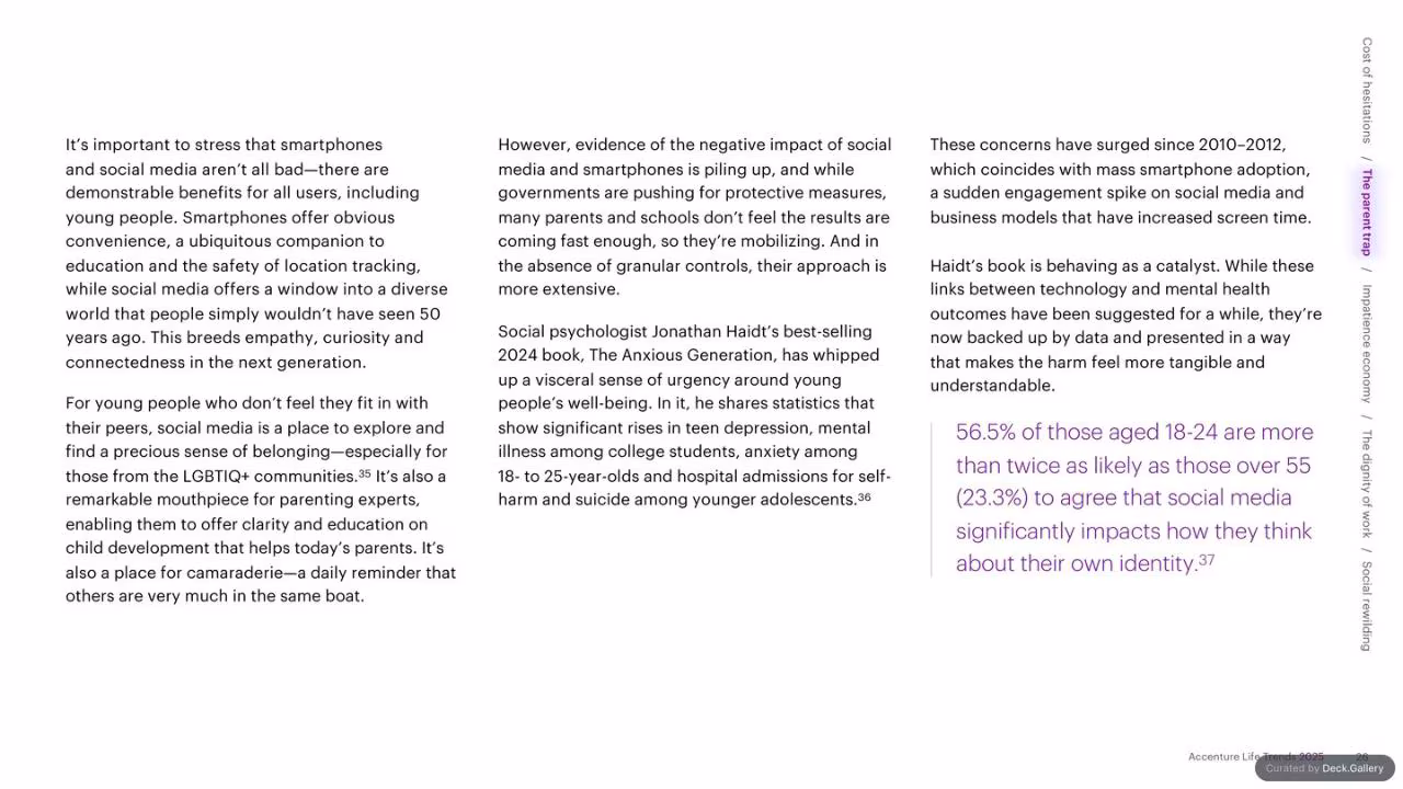 Accenture Life Trends 2025, slide 26