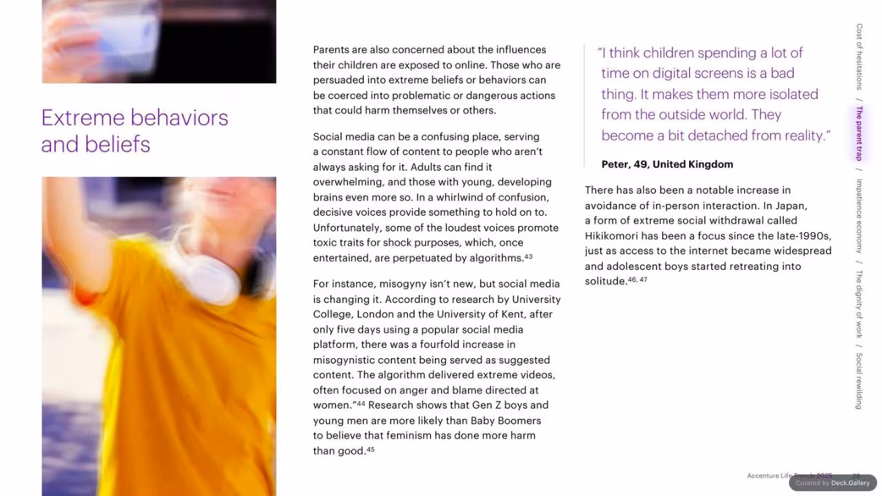 Accenture Life Trends 2025, slide 28