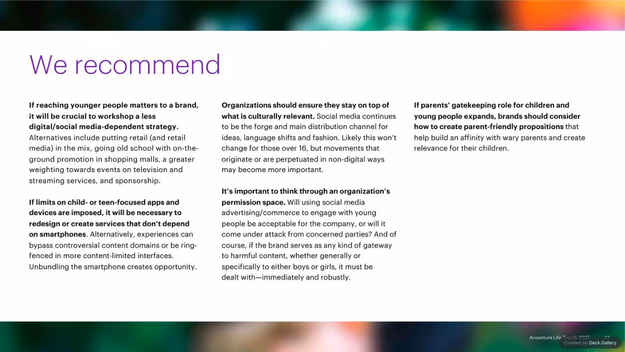 Accenture Life Trends 2025, slide 37