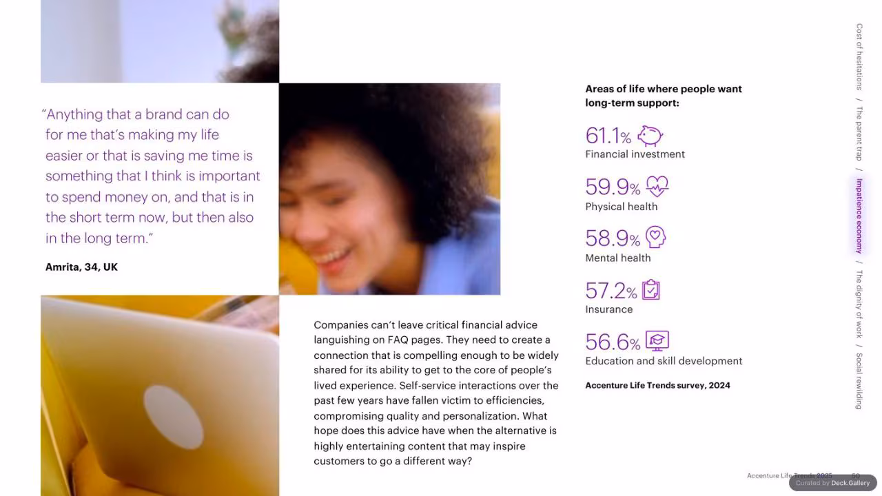 Accenture Life Trends 2025, slide 50
