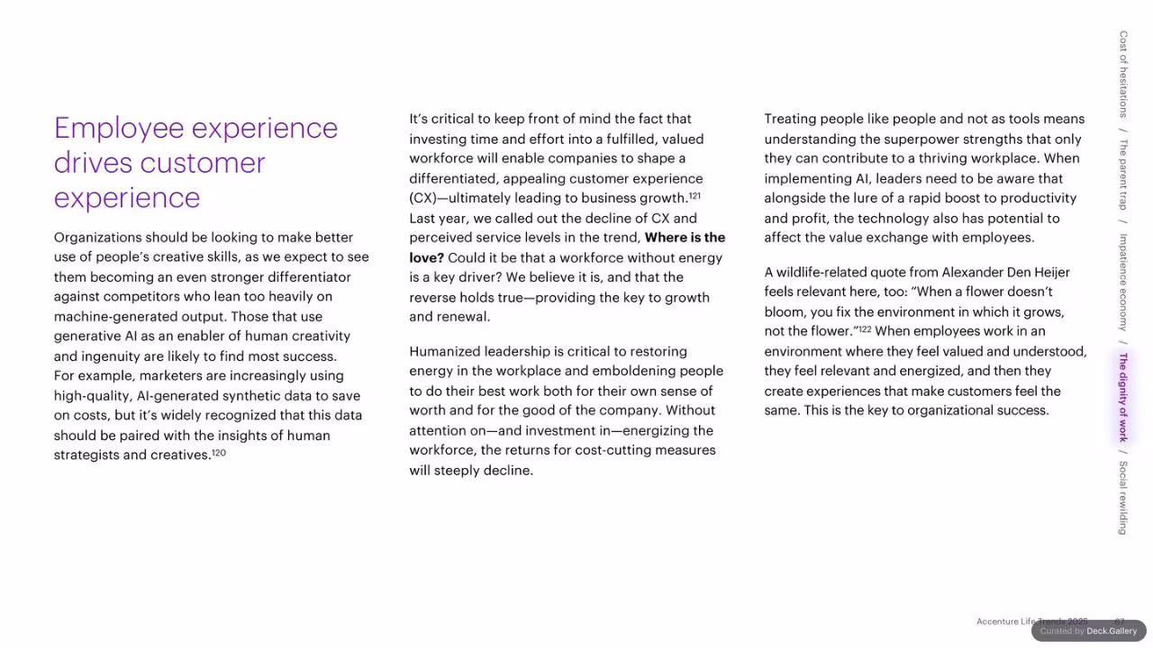 Accenture Life Trends 2025, slide 67