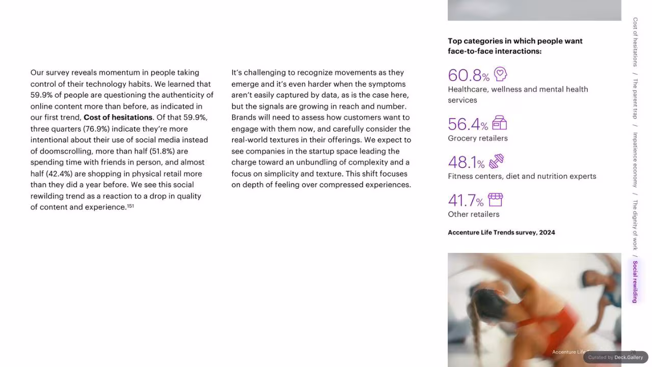 Accenture Life Trends 2025, slide 78
