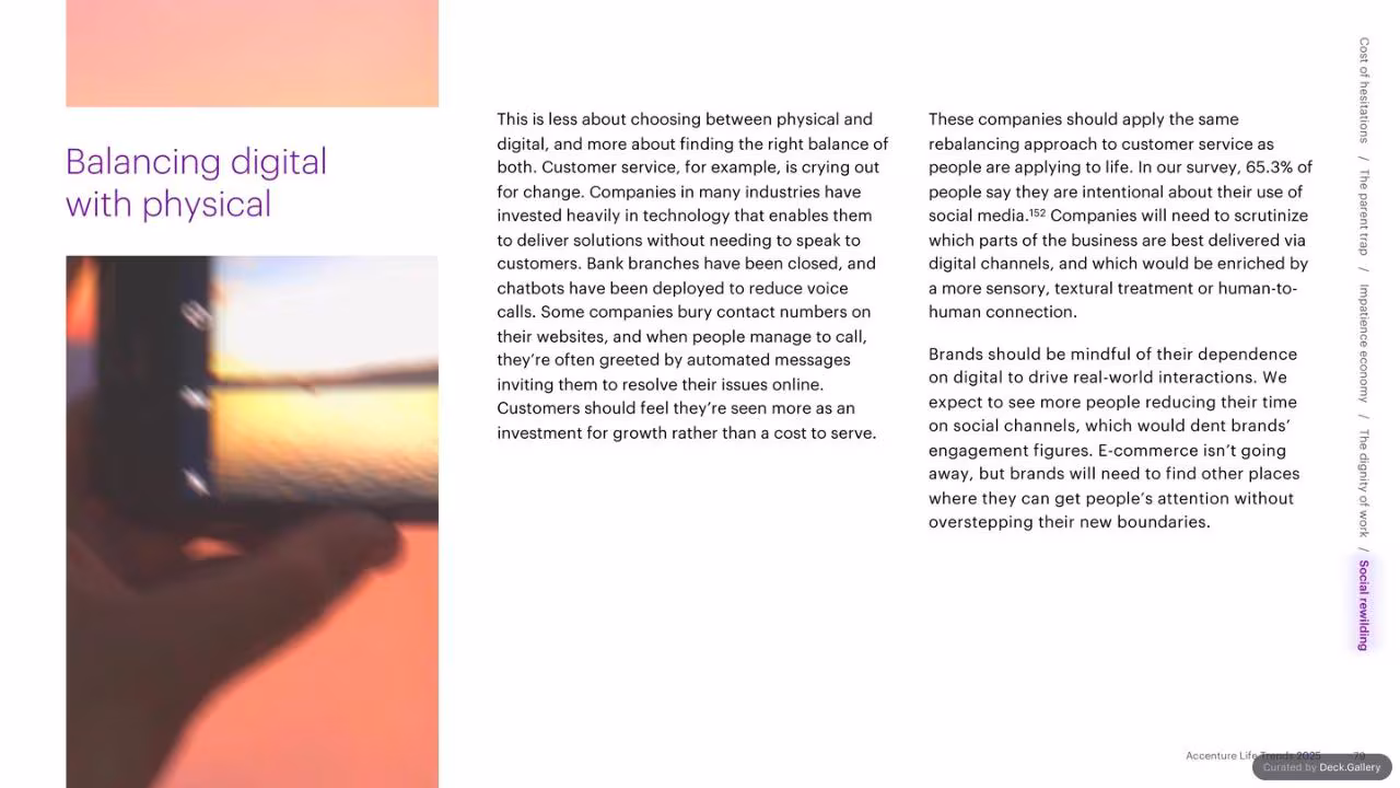 Accenture Life Trends 2025, slide 79