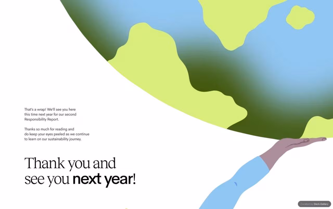 Ace & Tate Responsibility Report 2020, slide 48