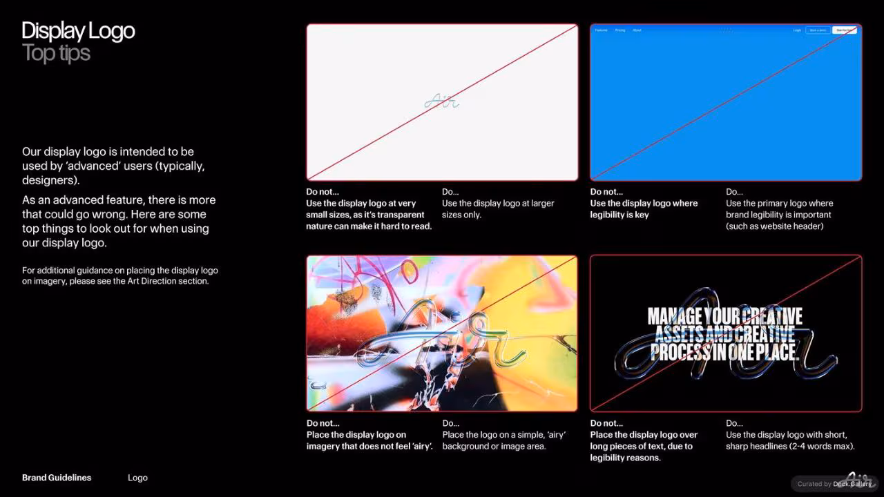 Air Brand Guidelines 2025, slide 14