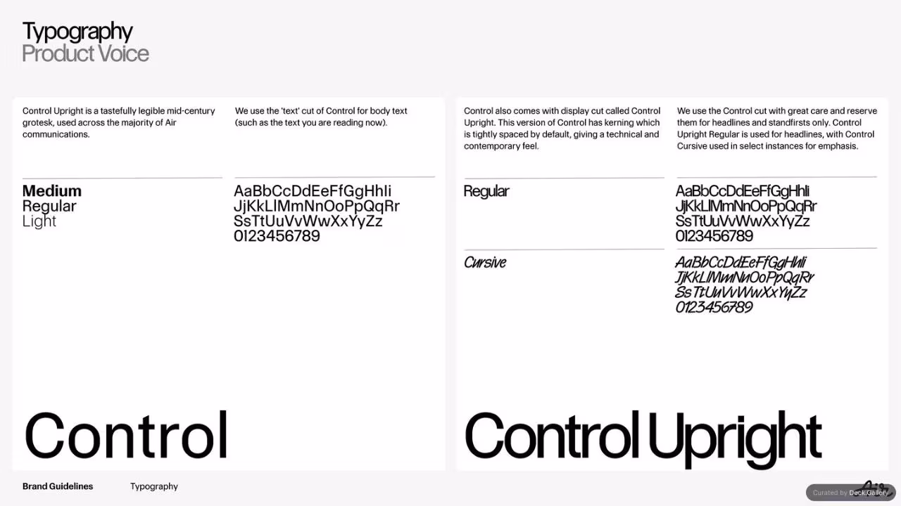 Air Brand Guidelines 2025, slide 37
