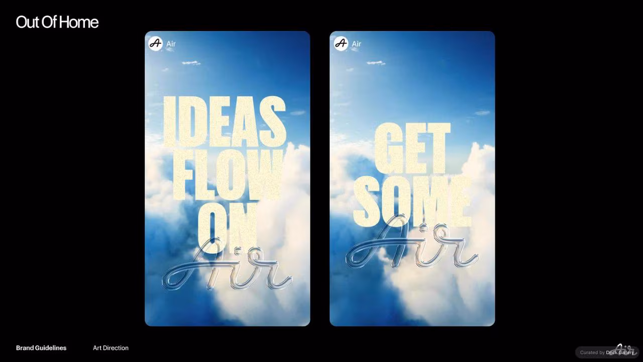 Air Brand Guidelines 2025, slide 54