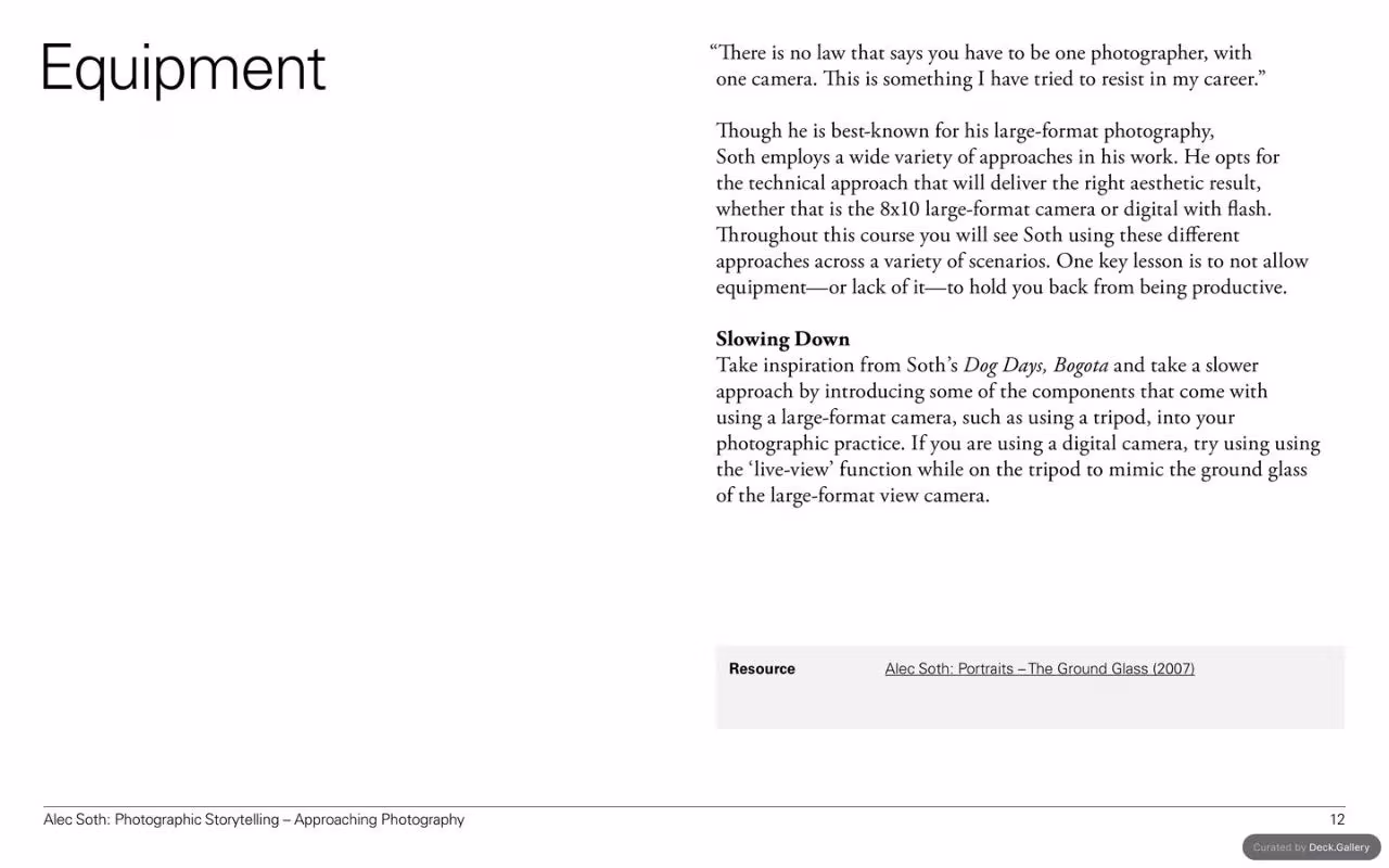 Alec Soth: Photographic Storytelling, slide 12