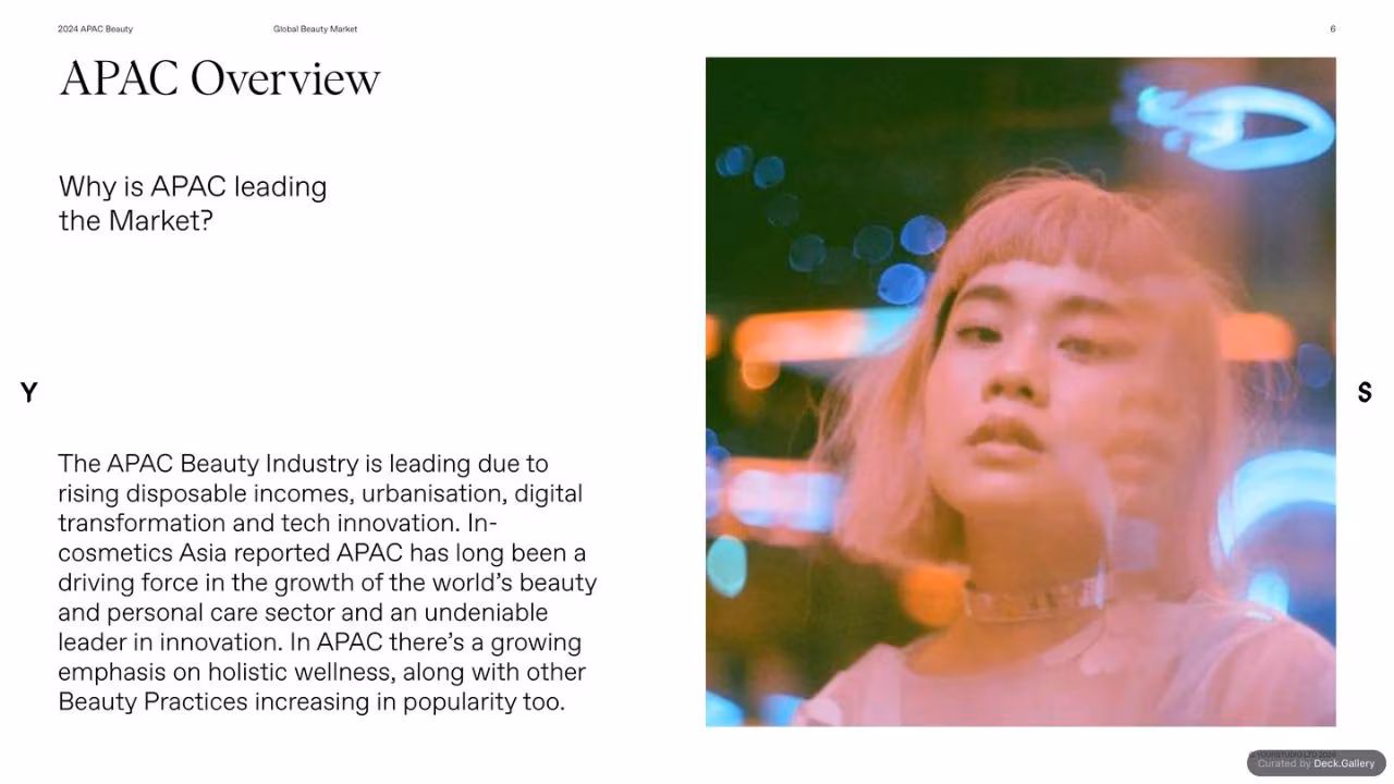 APAC Beauty 2024, slide 6