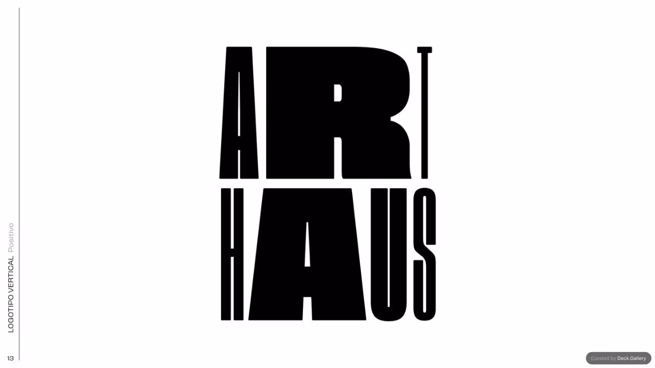 ARTHAUS Brand Guidelines 2022, slide 14