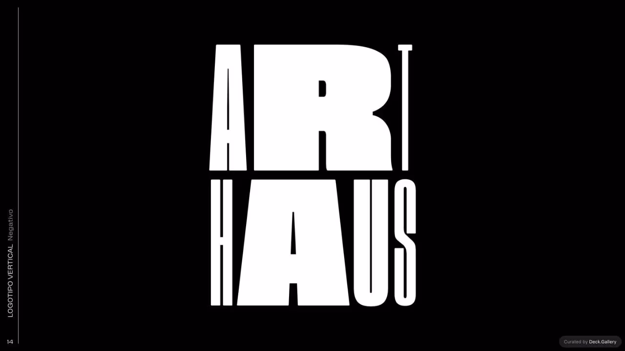 ARTHAUS Brand Guidelines 2022, slide 15