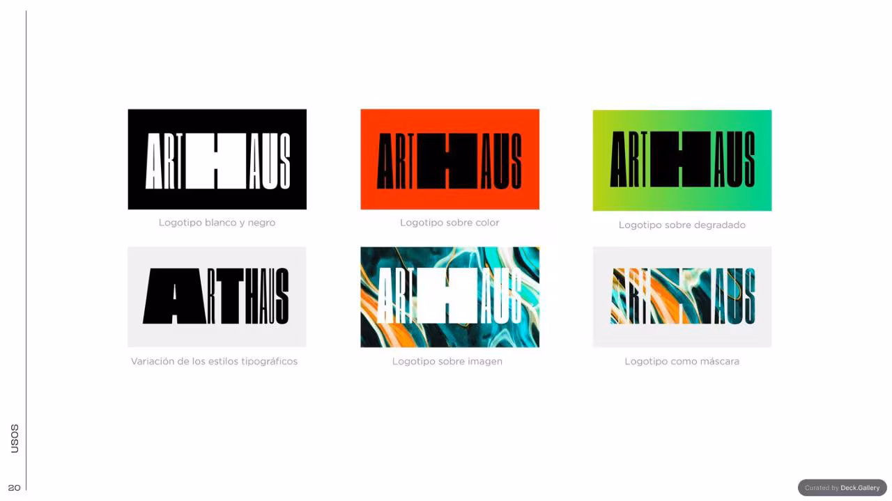 ARTHAUS Brand Guidelines 2022, slide 21