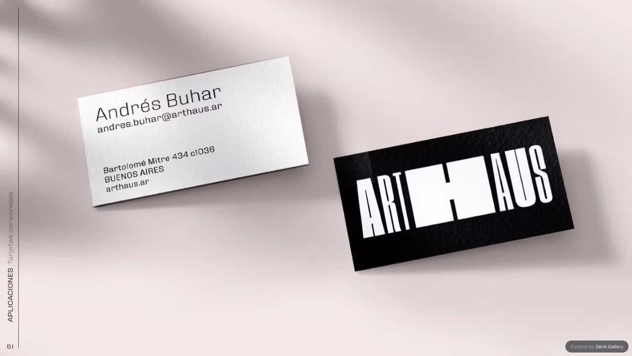 ARTHAUS Brand Guidelines 2022, slide 52