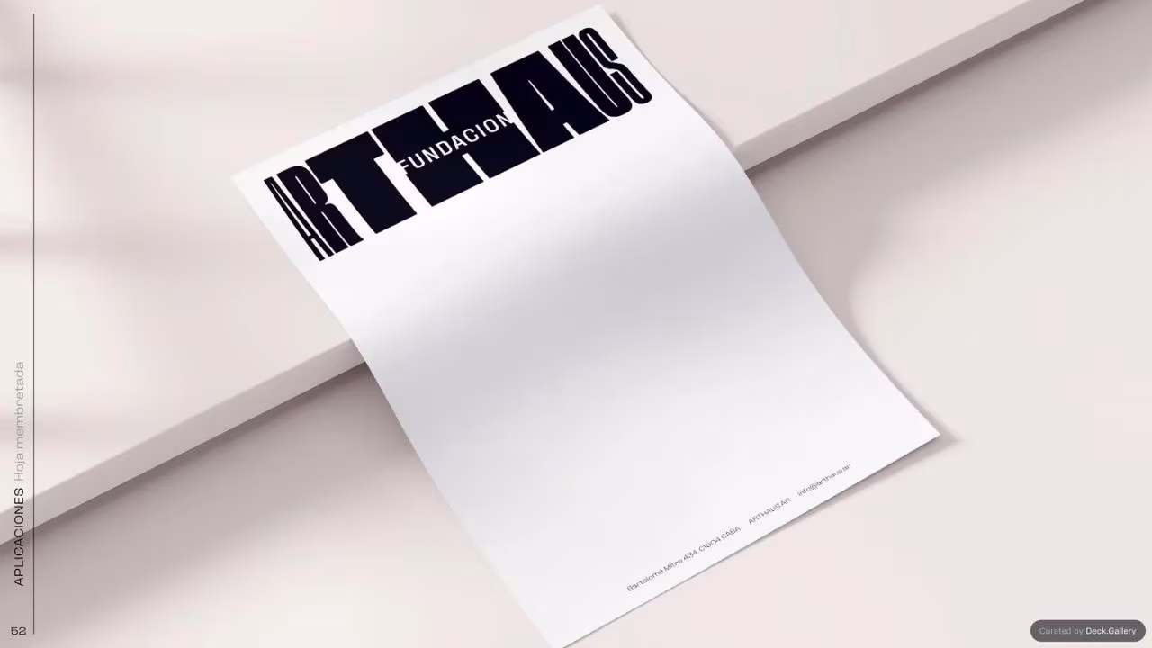 ARTHAUS Brand Guidelines 2022, slide 53