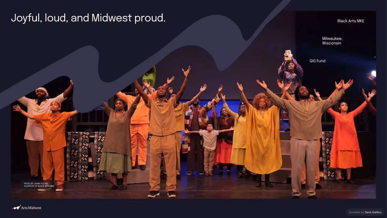 Arts Midwest Brand Guidelines 2025, slide 10