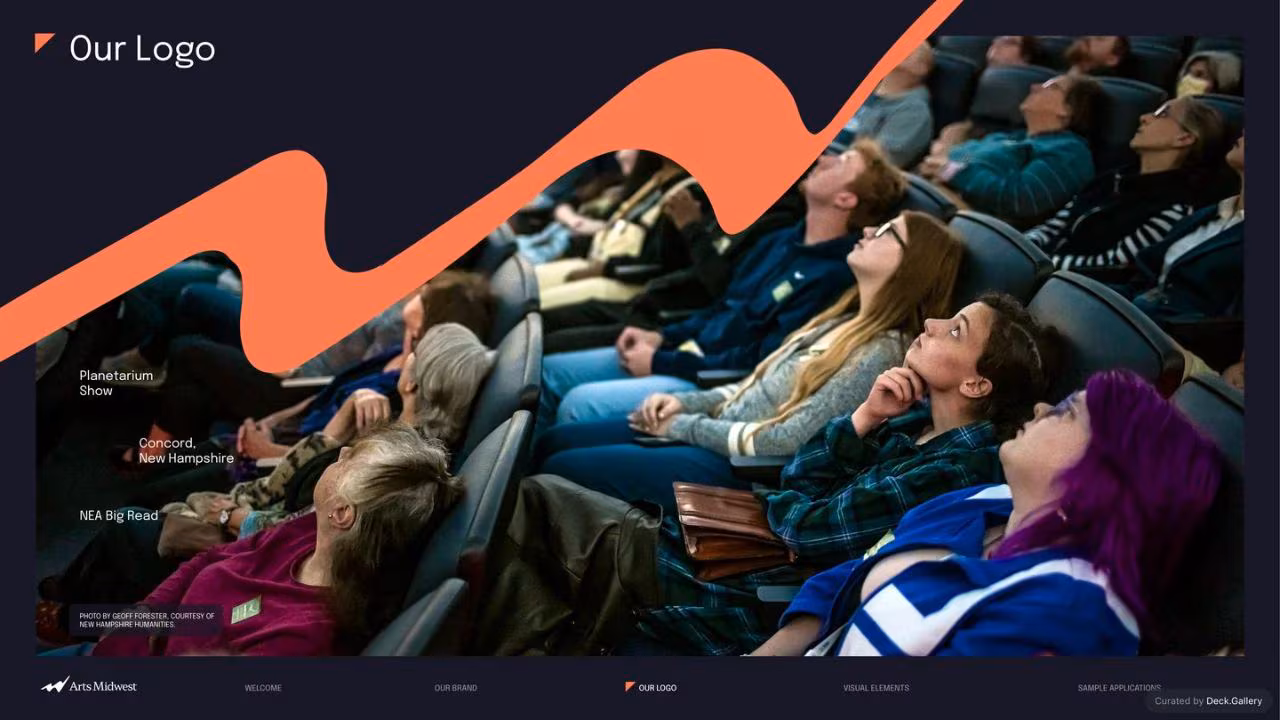 Arts Midwest Brand Guidelines 2025, slide 15