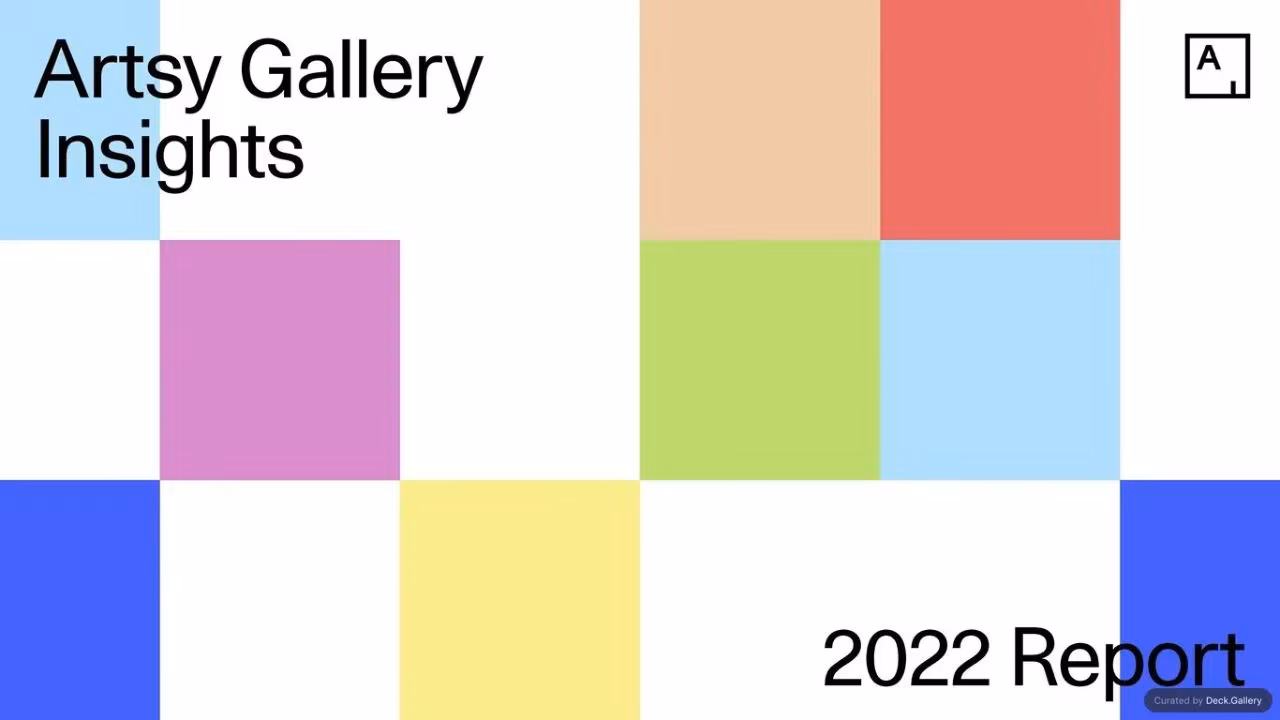 Artsy Gallery Insights 2022 Report