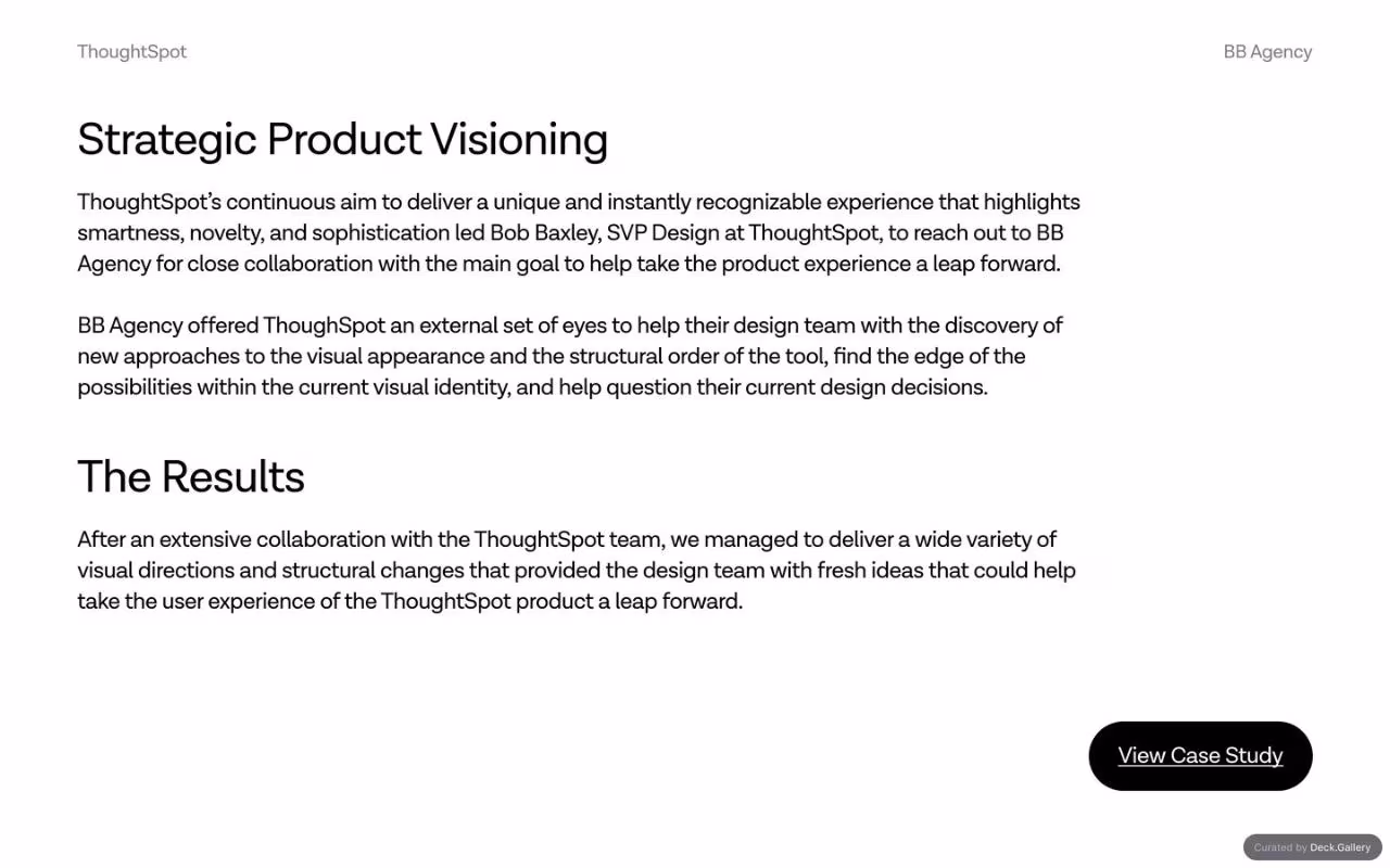 BB Agency Company Deck, page 25