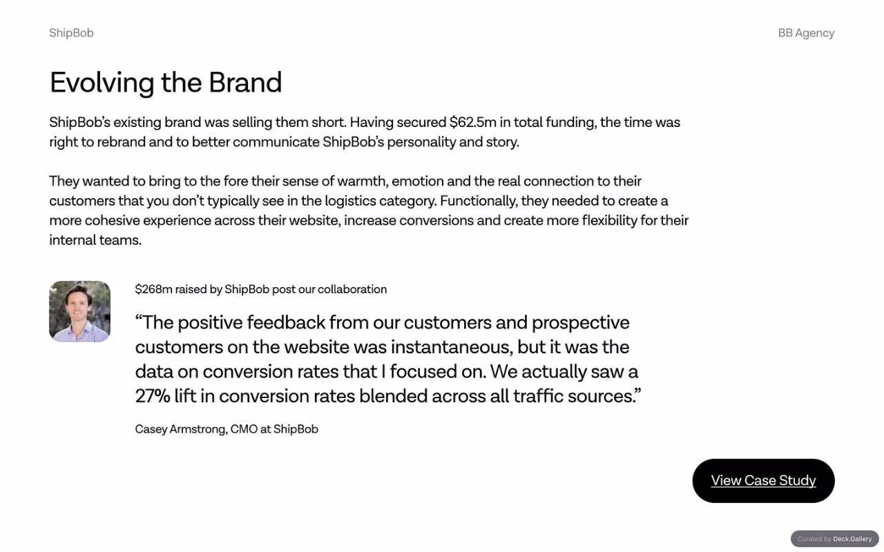 BB Agency Company Deck, slide 34
