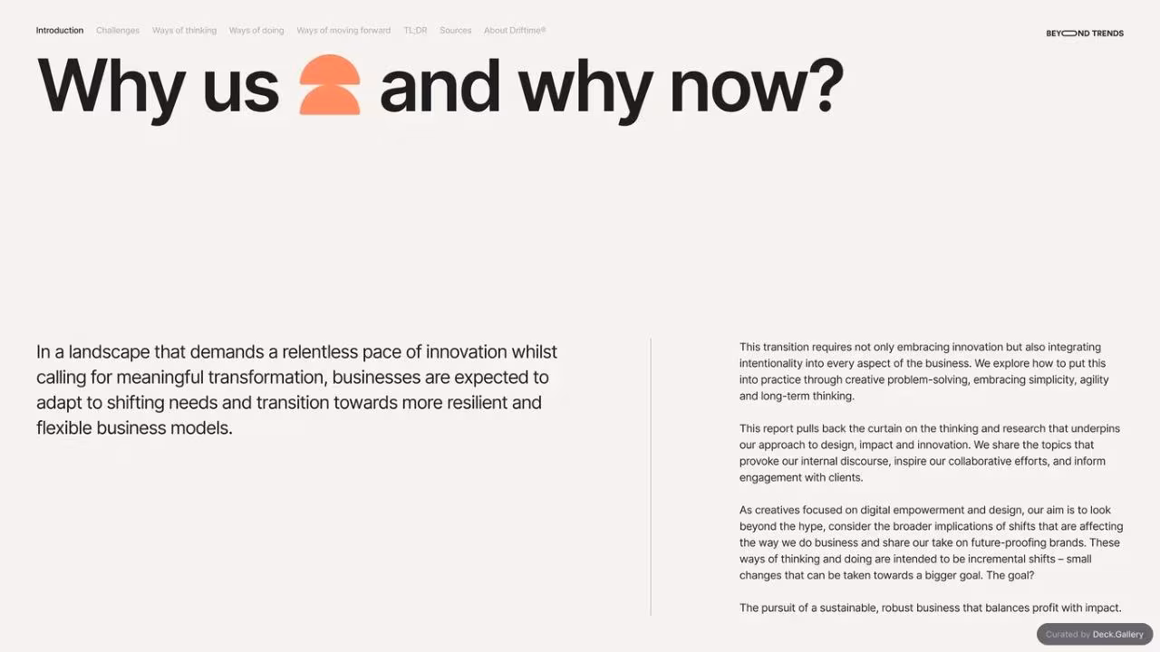 Beyond Trends 2024 Report, slide 2