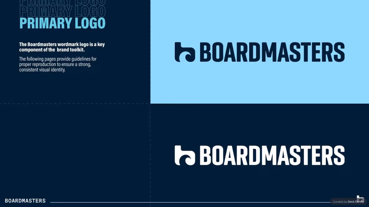 Boardmasters Brand Guidelines 2025, slide 3