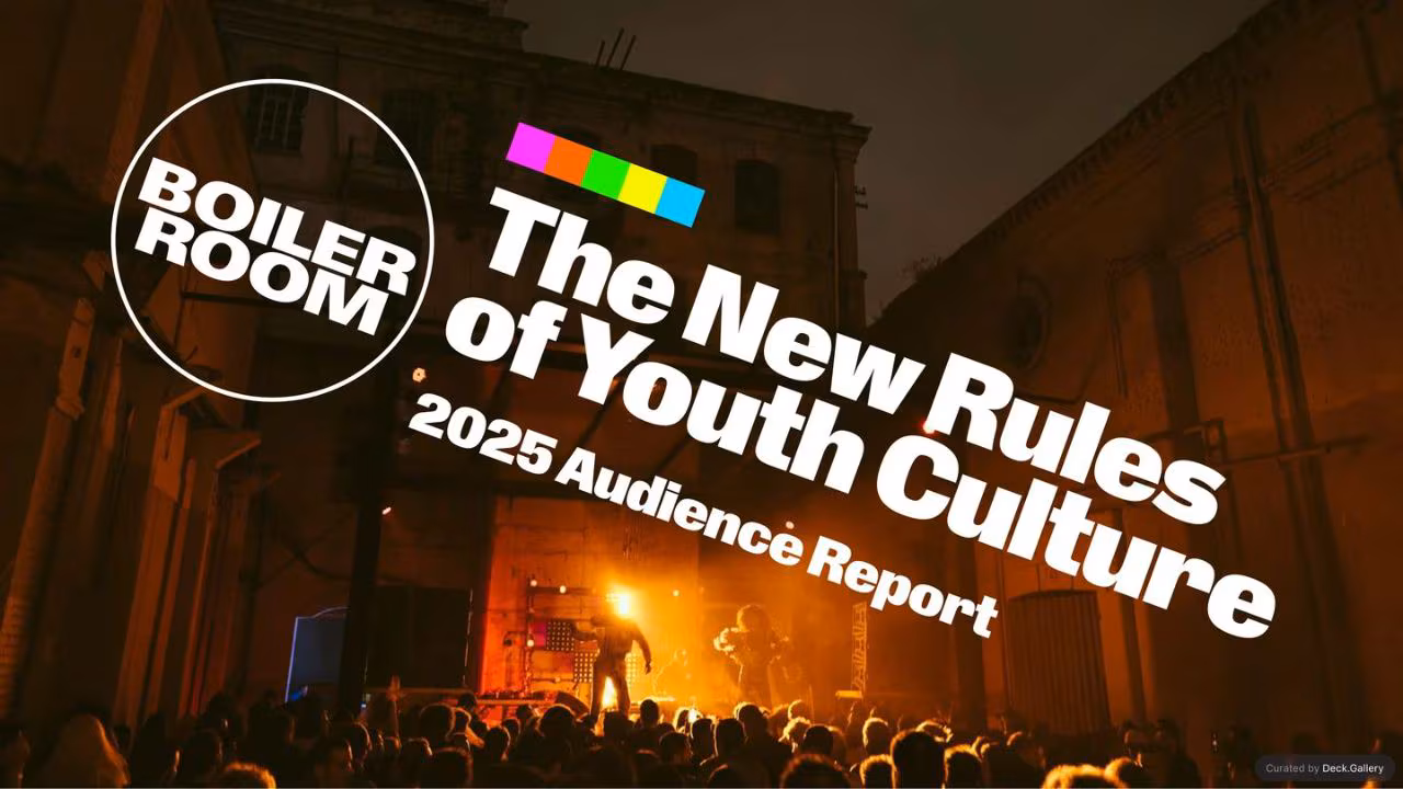 Boiler Room Audience Report 2025