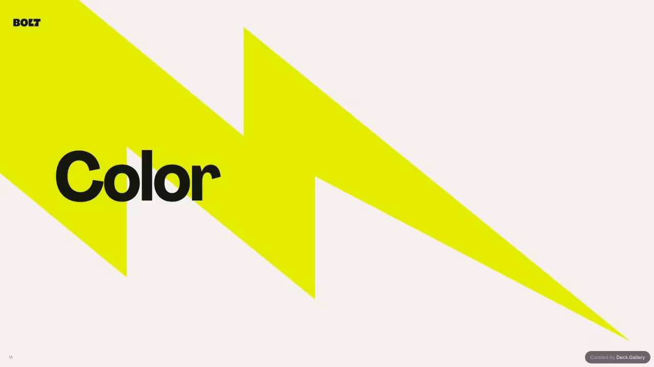 Bolt Brand Guidelines 2024, slide 11