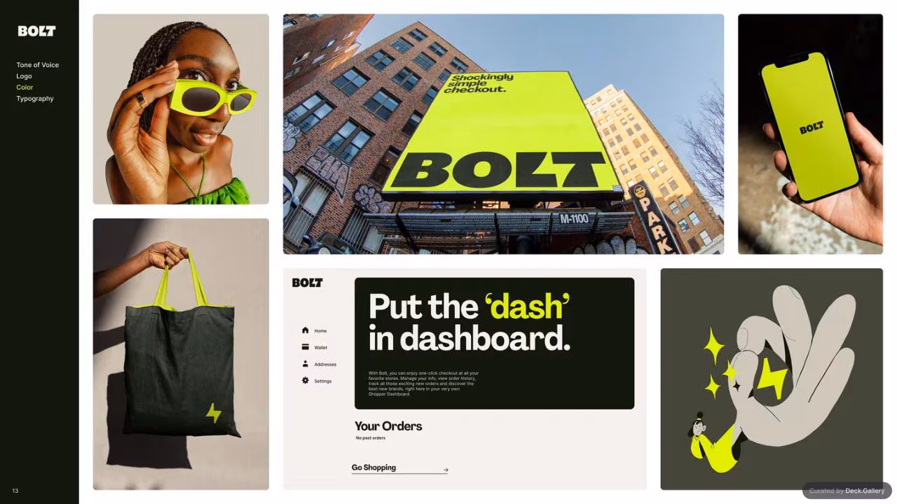 Bolt Brand Guidelines 2024, slide 13