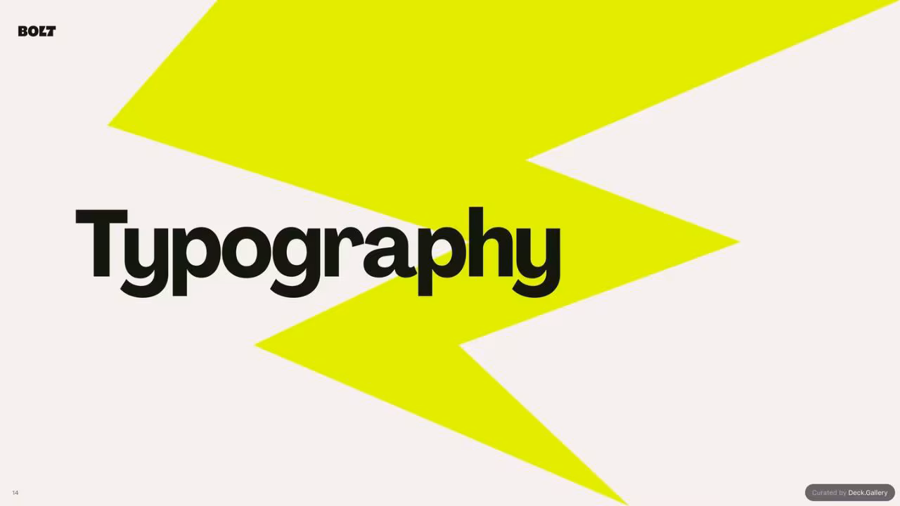 Bolt Brand Guidelines 2024, slide 14