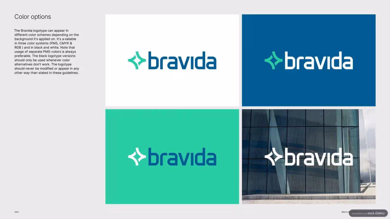 Bravida Brand Guidelines 2021, slide 8