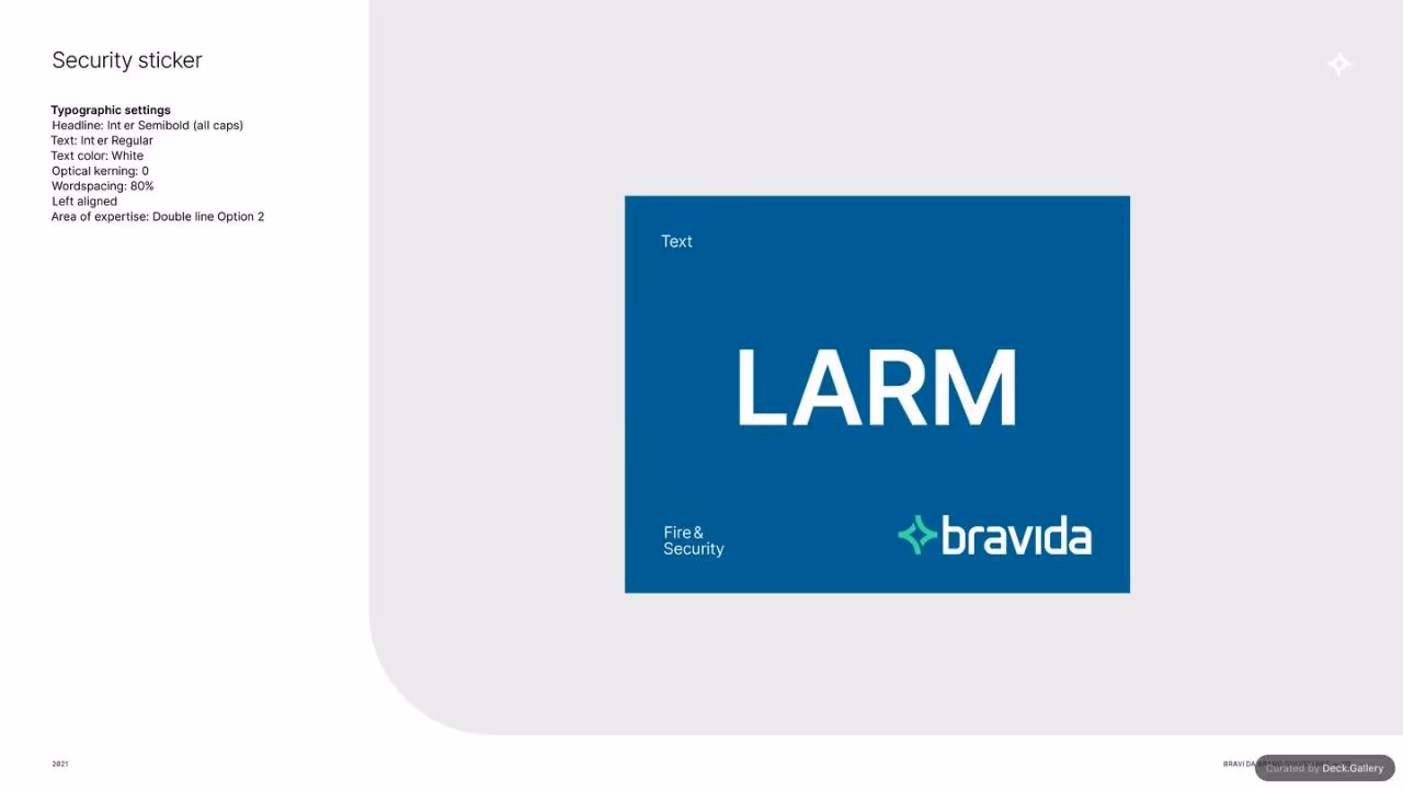 Bravida Brand Guidelines 2021, slide 117
