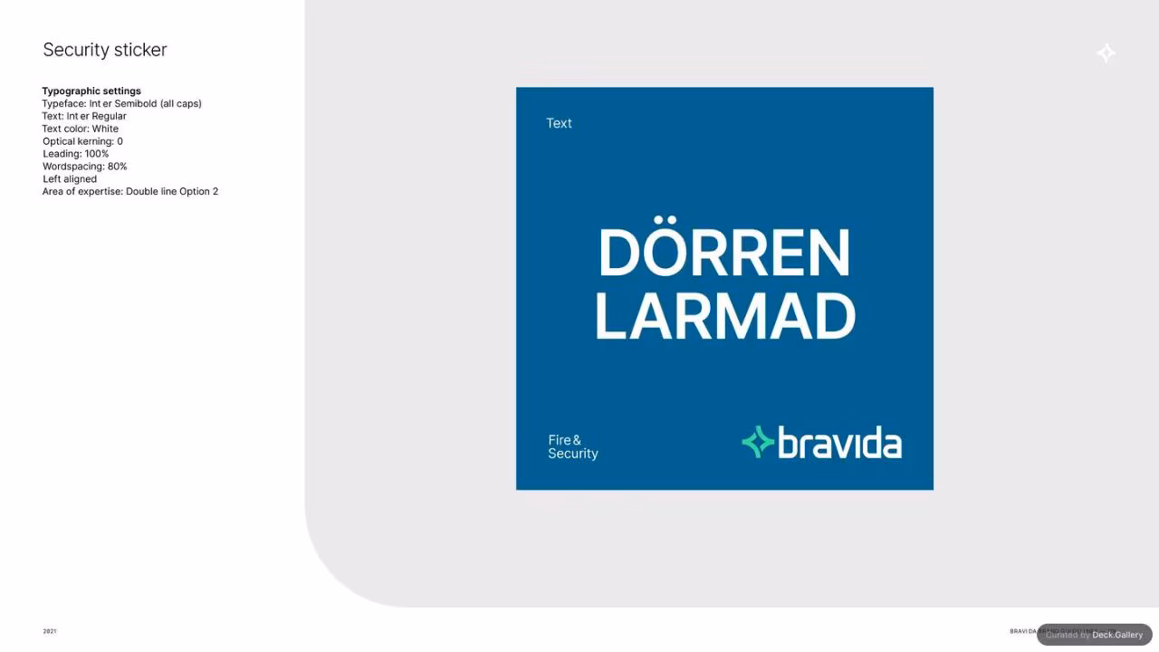 Bravida Brand Guidelines 2021, slide 118