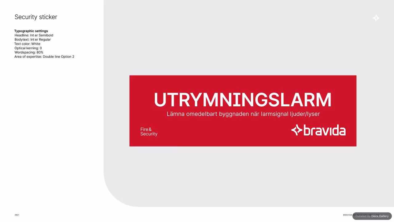Bravida Brand Guidelines 2021, slide 122