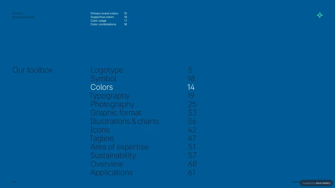 Bravida Brand Guidelines 2021, slide 14
