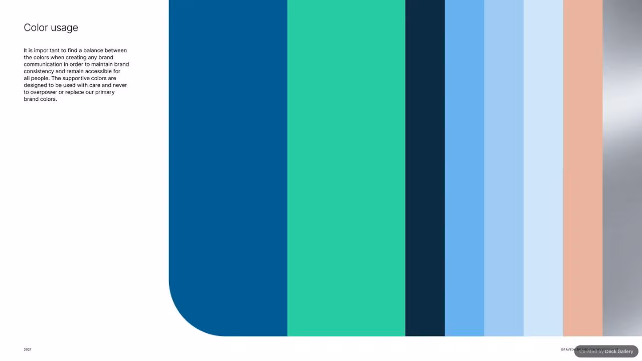 Bravida Brand Guidelines 2021, slide 17