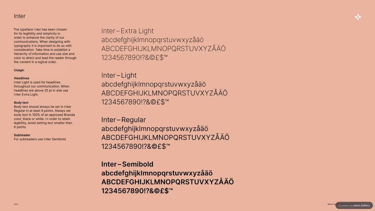 Bravida Brand Guidelines 2021, slide 21