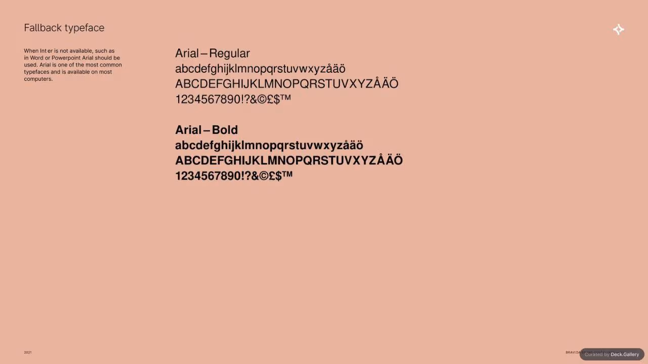Bravida Brand Guidelines 2021, slide 22