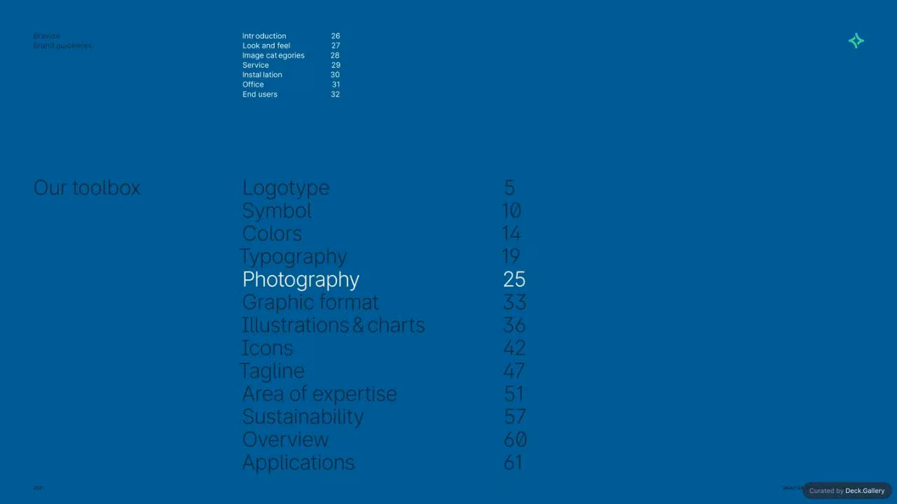 Bravida Brand Guidelines 2021, slide 25