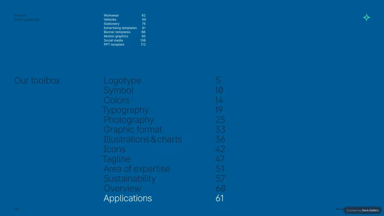 Bravida Brand Guidelines 2021, slide 61