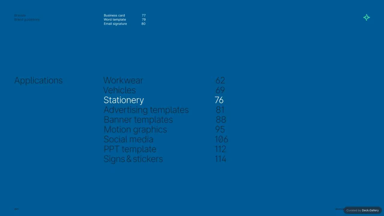 Bravida Brand Guidelines 2021, slide 76