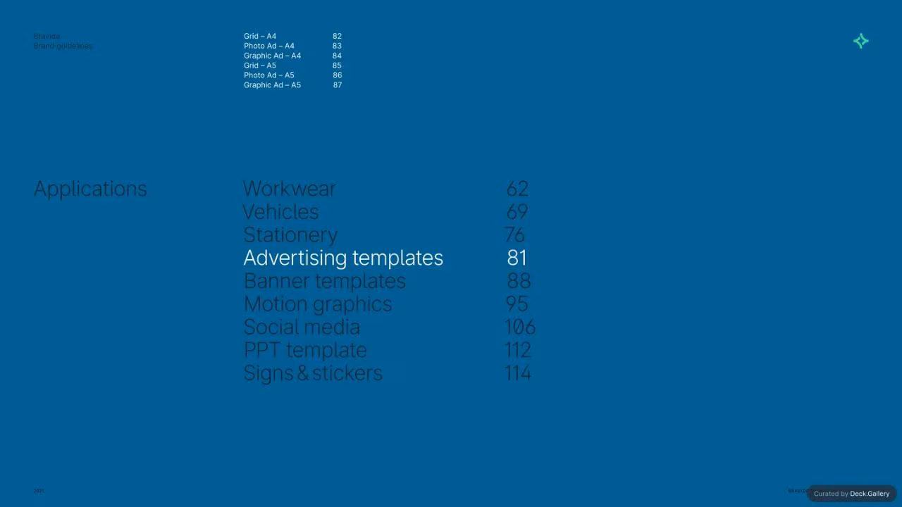 Bravida Brand Guidelines 2021, slide 81