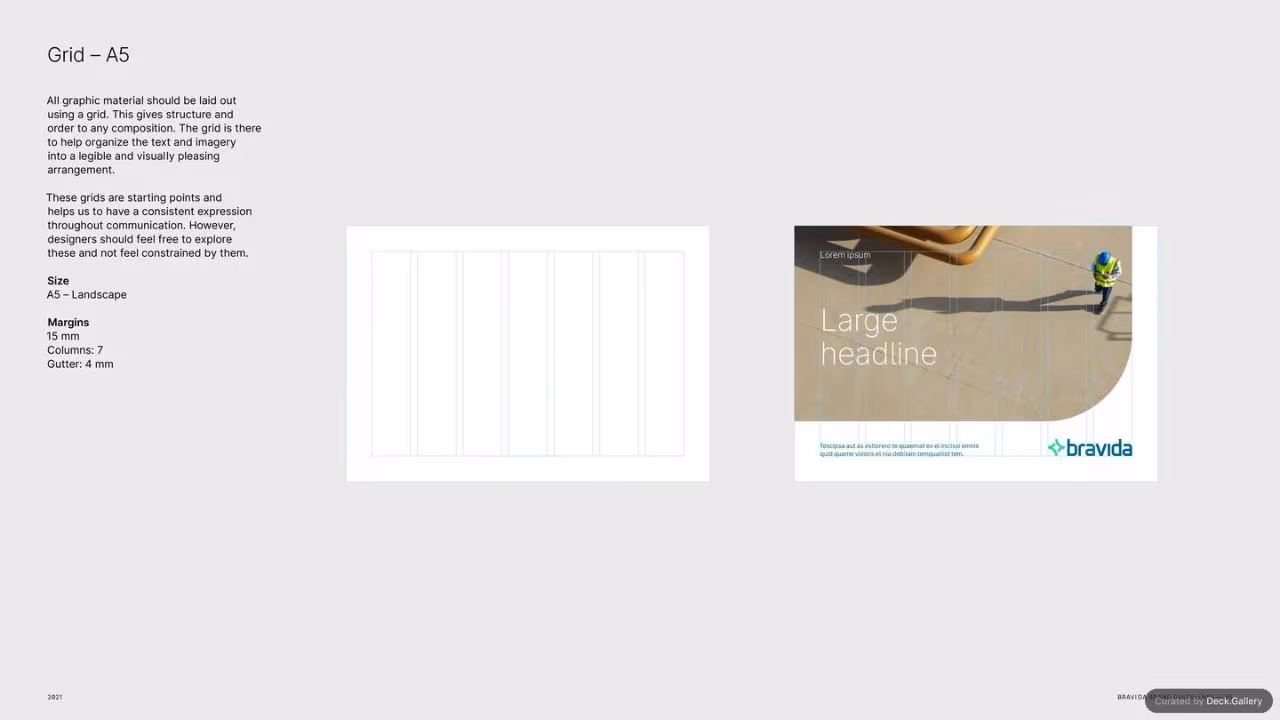 Bravida Brand Guidelines 2021, slide 85
