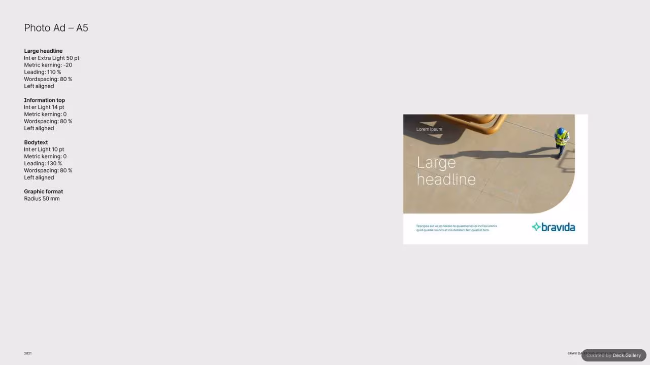 Bravida Brand Guidelines 2021, slide 86