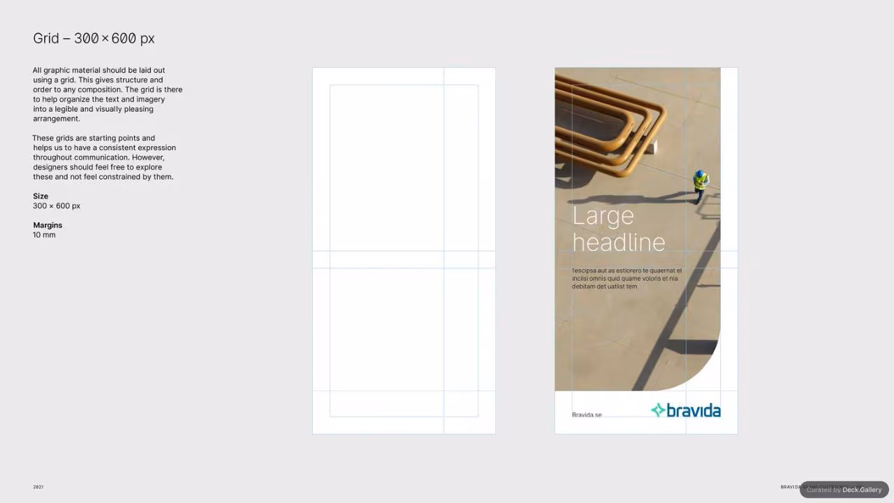 Bravida Brand Guidelines 2021, slide 89