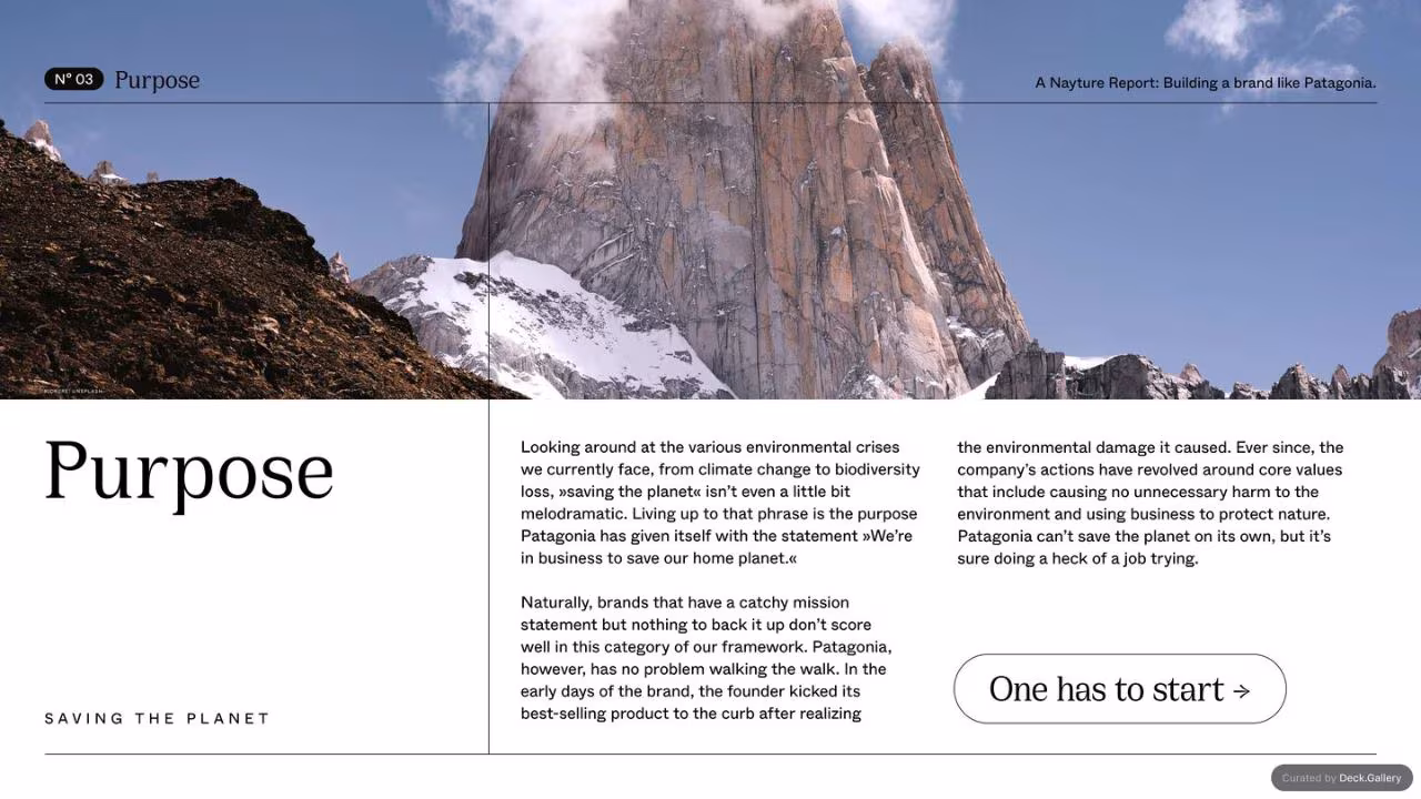 Building a Brand Like Patagonia, slide 12