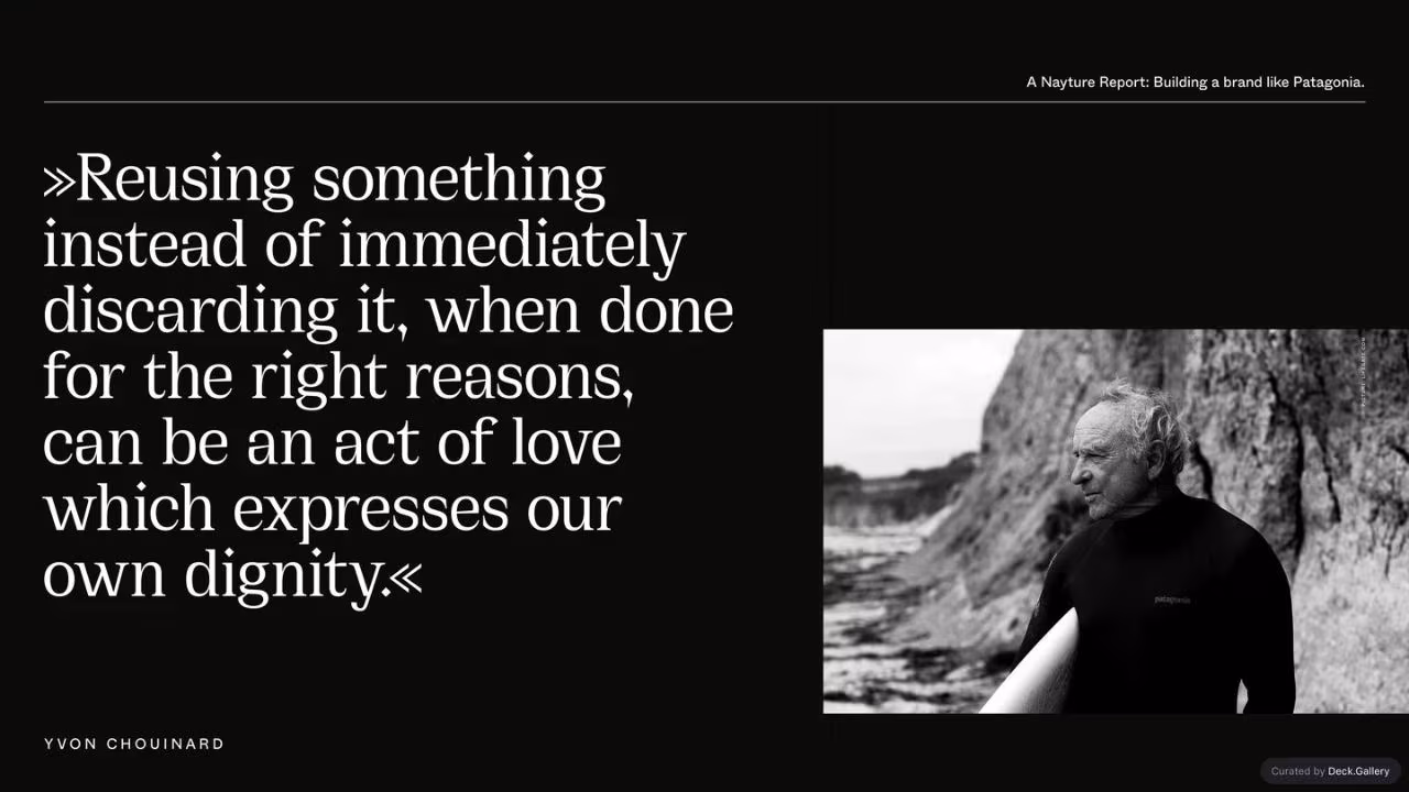 Building a Brand Like Patagonia, slide 15